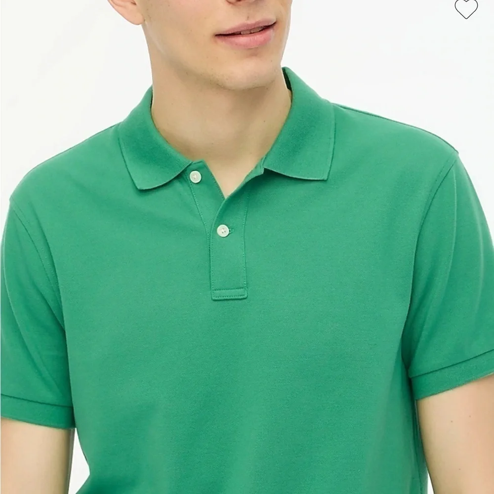 J crew monstera Flex piqué polo shirt